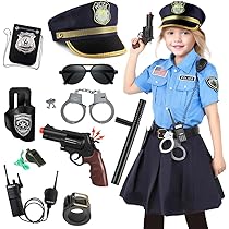 Amazon.co.jp: [XIUXIUAI] 警察官 キッズ ポリス コスプレ 子供